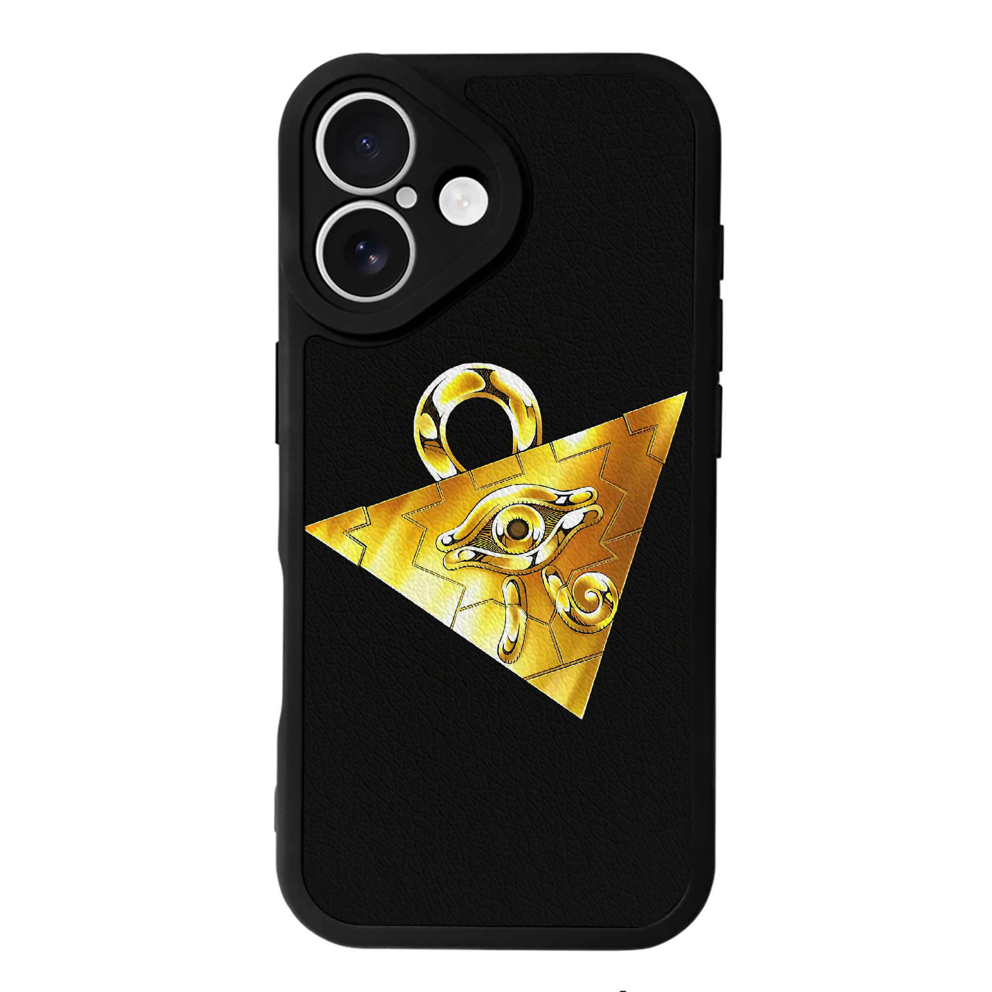 遊☆戯☆王 Yu-Gi-Oh! 【iPhone 16シリーズ対応】シリコンスマホケース（レザー調） 材質：シリコン